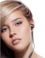 Nabolang V9 100% Original handfree, Dynamic in Ear Earphone Wire TPE Material Anti-Pull 3.5mm Headset with Built-in Microphone Bass HiFi Ear set Comfortable Lightweight Handfree (Black). 
