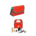 CUSTOMIZE Large Capacity Makeup Pouch Multi function Purse Makeup Cosmetic Bag. 