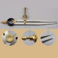 Leather Craft Rotating Craft Tool Diy Wing Divider Adjustable Steel Leather Craft Making Rotating Tool Wing Divider Spacing Compass Edge Creaser. 