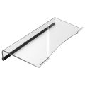 Acrylic Keyboard Holder,Acrylic Tilted Computer Keyboard Holder Clear Keyboard Stand for Ergonomic Typing Office Desk B. 