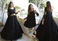 Heavy Embroidered Maxi with Pearls Gown for Women and Girls - Chiffon, Long Maxi and Trouser, Perfect for Party Occasions. 