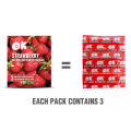 OK Condom - Strawberry 3s. 