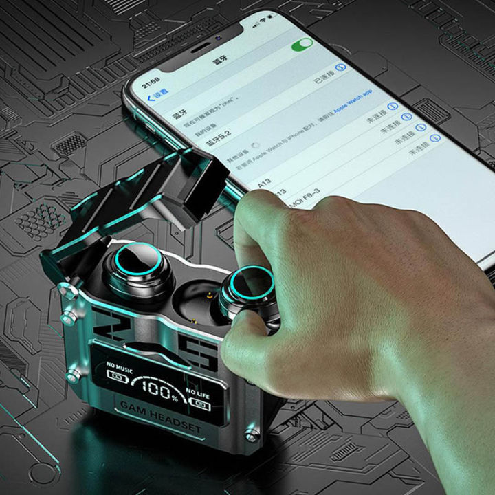 M25%20wireless%205.3%20gaming%20earbuds%20with%20built-in%20dual%20modes%20gaming%20and%20music%20-%20Image%202