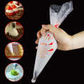 Baking Accessories Disposable Cream Pastry Bags Piping Bags For Cake Decoration And Desserts Baking Tools - 50 Pcs. 