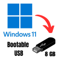 Windows 11 64-bit with Office Suite | Fast, Easy Installation & Custom Boot Interface | Fully Working Bootable USB. 