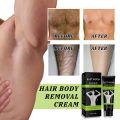 Safe Hair Removal Cream Men Body Hair Removal Cream Without Irritation Sensitive Skin Hair Remover for Beard Body Chest Hair. 