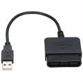 USB Controller Adapter Converter Cable Cord for PlayStation PS2 To PS3 PC. 