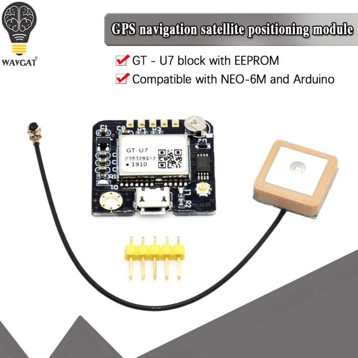 GT-U7 module navigation   compatible NEO-6M 51 single chip microcomputer STM32 for Arduino