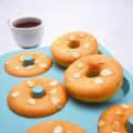 Heat Resistant Silicone Donut Mold for 6 Doughnuts Food Grade Silicone Bagels Pan for Baking Non Stick Mini Cupcake Mould. 