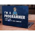I'm a programmer, Tech, programing Laptop Skin Vinyl Sticker Decal, 12 13 13.3 14 15 15.4 15.6 inch Laptop Skin Sticker Cover Art Decal Protector Fits All Laptops. 