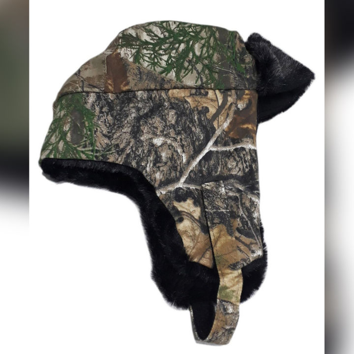 Green Hand Made Motorcycle Caps - Fighter Pilot Aviator Trapper Caps - Sublimation Fabric