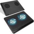 Targus 16 inch Dual Fan Lap Chill Mat - Soft Neoprene Laptop Cooling Pad, Heat Protection Laptop Cooler, Dual-fan Heat Dispersion, USB-A Connection Laptop Fan, (AWE61US). 