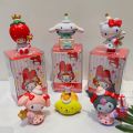 New Cartoon Sanrio Blind Box Cute Kuromi Doll Decoration Melody Handmade Model Children's Day Gift. 