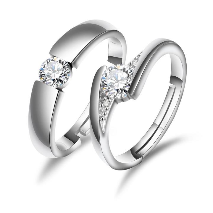 Classic Adjustable couple rings for lovers – Perfect Symbol of Eternal Love