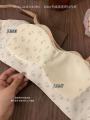 Summer new strapless underwear women's latex cotton inner cup inverted triangle openwork no mark glossy lift bra women's summer. 