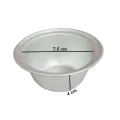 7.5 cm Lava Cake Baking Mold Aluminum. 