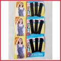 U Hair Pins - Black Hair pins- Women Hair Clip Pins - Black Hairpins | Pins Black HAIR ball Pins | ( Packs of 3 ,6, 9 and 12) Black Color. ORIGINAL Champion Brand. 
