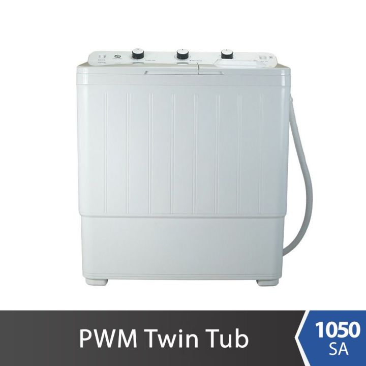 PEL Sami Automatic Washing Machine PWM 1050 Twin Tub