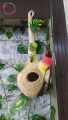 Beautiful Birds nest - handmade pet home bird house Size 12 inch - Small animals pets habitats cages breeding houses nesting outdoor feeders supplies parrots garden decorative. 
