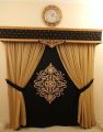 Premium Velvet Curtains & Blind | Pack of 5 Motif Design Curtains | Laser cut motif blind | Customized. 