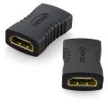 2 PCs PACK HDMI Adapter Female to Female HDMI Connector Coupler Extender Converter. 