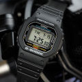 (Ready Stock) G .Shock DW5600 Men Watch Digital Sport Watch LED Display Water Resistant Shockproof and Waterproof World Time LED Auto Light Sports Wrist Watches DW-5600E-1V (copy original 1.1 premium). 