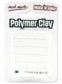 Mont Marte Make N Bake Polymer Clay 60g - Titanium White. 