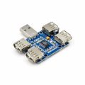 USBHUB USB2.0 HUB 4 port controller USB extension module GL850G chip. 
