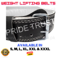 Weight Lifting Belts, Size XL, XXL AND XXXL Export Quality. 