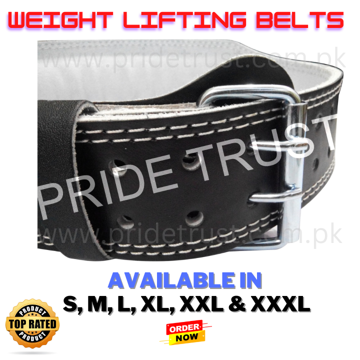 Weight Lifting Belts, Size XL, XXL AND XXXL Export Quality