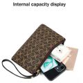 [Sales at a loss] Ladies leather clutches，print handbags, simple clutch bags, portable mobile phone bags, storage coin purses. 