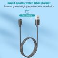 Magnetic Charging Cable Smartwatch Dock Charger Adapter Base Cord Compatible For Haylou Rs4 Plus Ls11 Ls12. 
