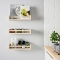 IKEA Spice Rack Wooden Spice Rack Wall Mounted Spice Rack. 