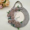 HiddenCraft ZM, Beautiful Handmade Wall Hanging, Amazing Jute Wall Hanging Craft, Jute & Burlap Wall Décor, Perfect Gift for Loved ones.. 