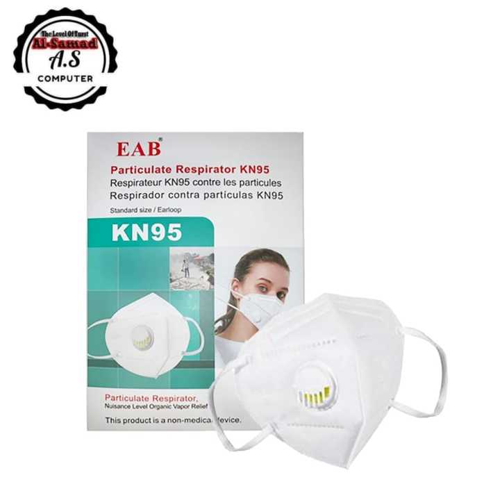 Eab Kn95 With Filter 5 Layer Protective Mask Imported