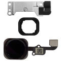 5pcs/set Screen LCD Metal plate with connector home button key Flex Cable and full screws Small Parts for iPhone 6 6 Plus. 