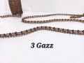 Bail Design With Glitter Fancy Lace For Ladies Trousers/Kurtis and Dupattas/3 Gazz. 