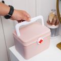 Empty Small First Aid Box High Quality Medicine Box Best For School, House And Office Medical Kit Home Portable Medical Boxes Transparent Plastic Medicine Pills Storage Box Organizer First Aid Kit Cosmetic Organizer Portable Kit. 