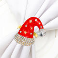 Table Party Gloves Hotel Bell Buckle Wedding Snowman Rings Christmas Napkin. 
