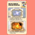3D holographic cinema TV projector scientific experiment handmade materials for children and pupils. 