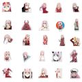 Darling In The Franxx Anime Stickers Decals Skateboard, Laptop, Suitcase, Motorcycle 10/25/50Pcs. 