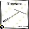 T - Spanner/Wrench - 10mm. 