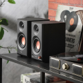Edifier MR3 Powered Studio Monitor Speakers, Hi-Res Audio Certified Bluetooth V5.4 Active Bookshelf Loudspeakers, 2.0 Computer Speaker with Headphone Output RCA AUX Balanced TRS Input - Black - MR3 2.0 Monitor Speaker System Hi-Res Audio Bluetooth V5.4. 