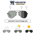 MENSPE Foldable Sunglasses Photochromic Sunglasses Driving Men Women Polarized Glasses Fishing Shopping Goggles Anti-glare Sun Glasses  UV Protection Chic Retro Sun glasses. 