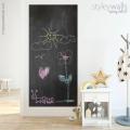 chalkboard wall sticker blackboard For Kids,  DIY Removable Reusable Erasable Wallpaper For Boys And Girls. 