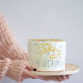 Happy Birthday Stencil For Cake, Wall Painting Scrapbook Coloring Embossing Album Decorative Paper Card Template id 321. 