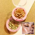 Exquisite Relief 3D Rose Flower Highlighter Makeup Palette Cosmetic Face Contour Bronzer Shimmer Highlighting Powder Makeup. 