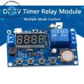 Real Time 5 To 60v Dc Delay Timer Relay Module Switch Control Clock Synchronization Multiple Mode Control Board In Pakistan. 