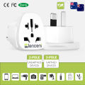LENCENT 2 Packs World/Pakistan to Australia Travel Adapter Visitor from USA/Europe/United Kingdom to 3 Pin AU Adapter Plug Charger Converters. 