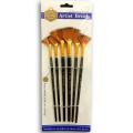 Keep_Smiling 6pcs Artist Paint Fan Brush Set. 